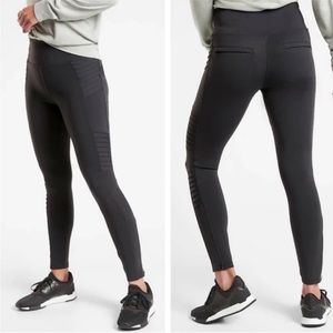 Athleta Delancey Moto Tight Leggings